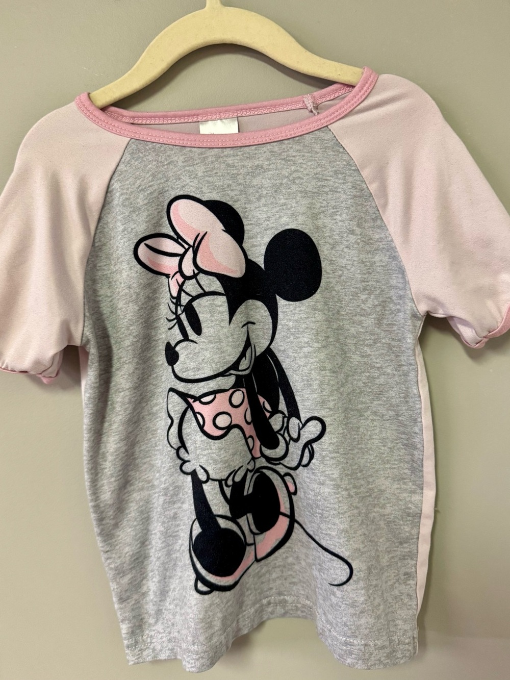 Disney Girls' Minnie Mouse Short Sleeve Tee